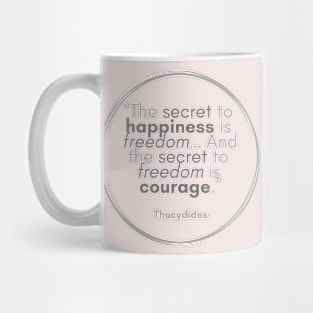 Freedom quote Mug